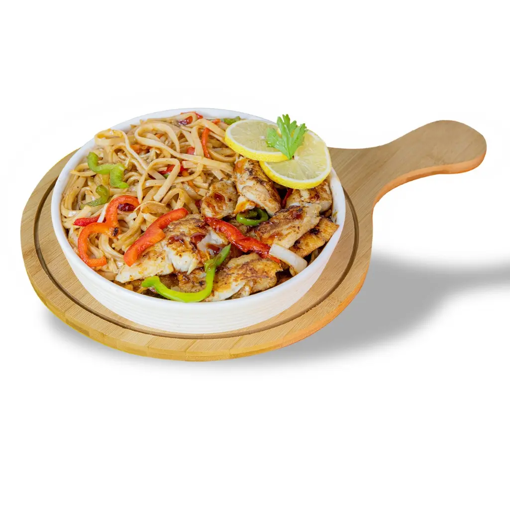 Sliced Fish	With Pasta